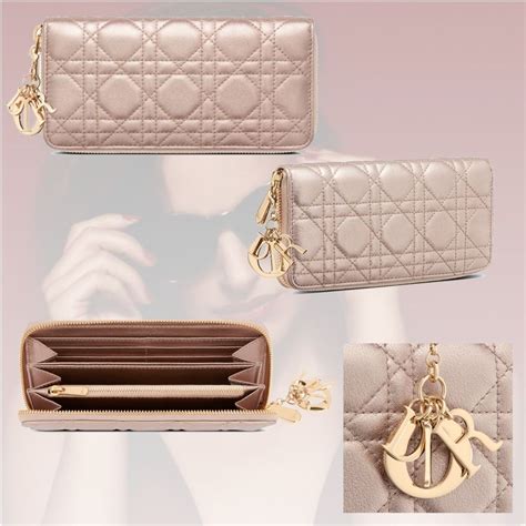 christian dior wallet womens